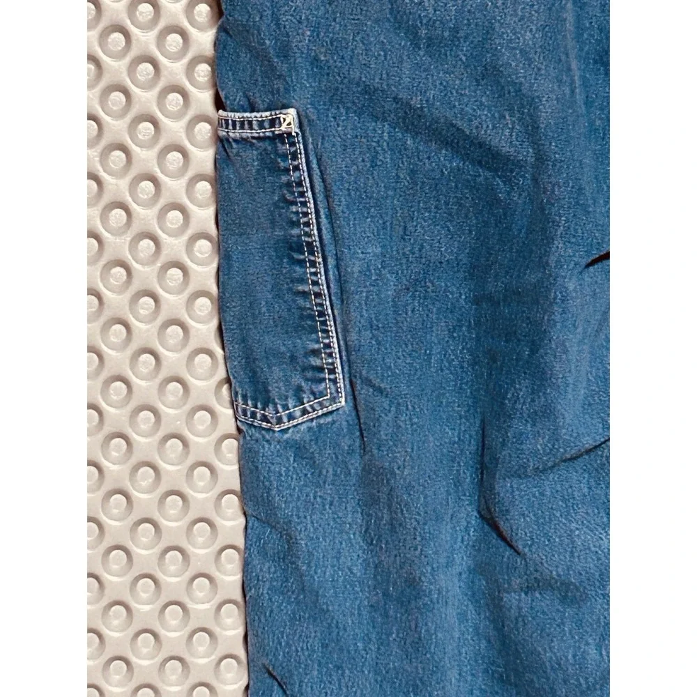 CARHARTT FR FLAME/FIRE RESISTANT BLUE JEANS MENS 44x32 SEE PICTURES WORK CARGO